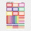 Remember Me Weekly Planner Stickers Collection