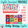 Remember Me Printable Planner Stickers PNG Digital Download Monthly Kit