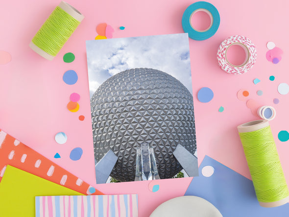 Spaceship Earth Digital Photo Download