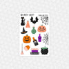 Spooks & Spells Halloween Weekly Planner Stickers Collection