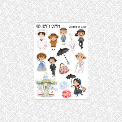 Spoonful of Sugar Stickers