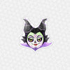 Sugar Skull Maleficent Easy Peel Premium Vinyl Die Cut Sticker