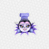 Sugar Skull Yzma Easy Peel Premium Vinyl Die Cut Sticker