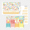 Summertime Printable Planner Stickers PNG Digital Download Monthly Kit