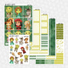Swamp Family Printable Planner Stickers PNG Digital Download Weekly Vertical Kit