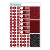 Tower of Terror Planner Stickers Collection