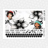 Tatted Princesses Monthly Kit for EC Planner | Monthly Planner Stickers