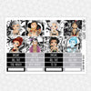 Tatted Villains Monthly Kit for EC Planner | Monthly Planner Stickers