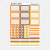 Thanksgiving Princesses Weekly Planner Stickers Collection