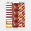 Thanksgiving Princesses Weekly Planner Stickers Collection