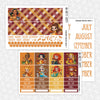 Thanksgiving Princesses Monthly Kit for EC Planner | Monthly Planner Stickers