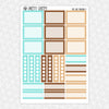 The Last Dragon Weekly Planner Stickers Collection