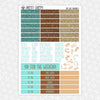 The Last Dragon Weekly Planner Stickers Collection