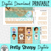 The Last Dragon Printable Planner Stickers PNG Digital Download Monthly Kit