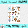 The Last Dragon Printable Stickers PNG Digital Download