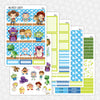 Toys Printable Planner Stickers PNG Digital Download Weekly Vertical Kit