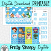 Toys Planner Printable Planner Stickers PNG Digital Download Monthly Kit