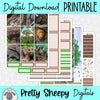 Tree of Life Printable Planner Stickers PNG Digital Download Weekly Vertical Kit