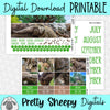 Tree of Life Printable Planner Stickers PNG Digital Download Monthly Kit
