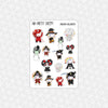 Unicorn Halloween Stickers