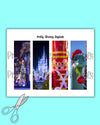 WDW Christmas Printable Bookmarks