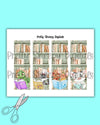 Bookworm Sidekicks Printable Bookmarks