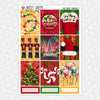 Very Merry Christmas Weekly Planner Stickers Collection