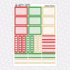 Wizarding Christmas Weekly Planner Stickers Collection