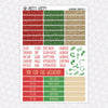 Wizarding Christmas Weekly Planner Stickers Collection