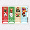 Wizarding Christmas Monthly Kit for EC Planner | Monthly Planner Stickers