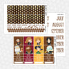 Wizards Printable Planner Stickers PNG Digital Download Monthly Kit