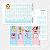 Wonderland Printable Planner Stickers PNG Digital Download Monthly Kit