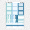 Yeti Christmas Weekly Planner Stickers Collection