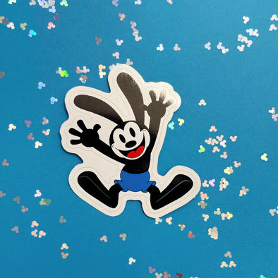 Lucky Rabbit Easy Peel Premium Vinyl Die Cut Sticker