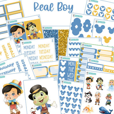 A Real Boy Stickers