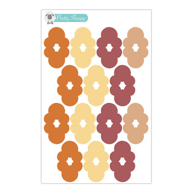 Mouse Head Tabs Stickers (Large) - Nov 21 Color Collection