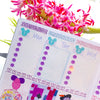 Mini Sheet - Mouse Date Stickers - Nov 21 Color Collection
