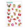 Space Baby Valentine Planner Stickers Collection
