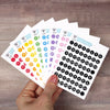 Mini Sheet - Numbered Dot Stickers