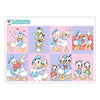 Duck Family Valentine Planner Stickers Collection