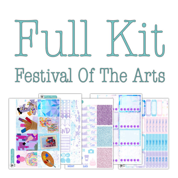 Festival of the Arts Planner Stickers Collection