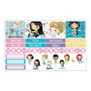 Fitness Princesses Monthly Kit for EC Planner - Pick ANY Month! | Monthly Planner Stickers