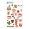 Gingerbread World Planner Stickers Collection