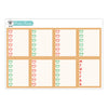 Gingerbread World Planner Stickers Collection