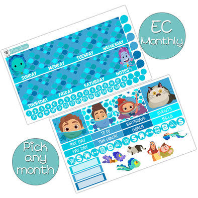 Silenzio Bruno Monthly Kit for EC Planner - Pick ANY Month!