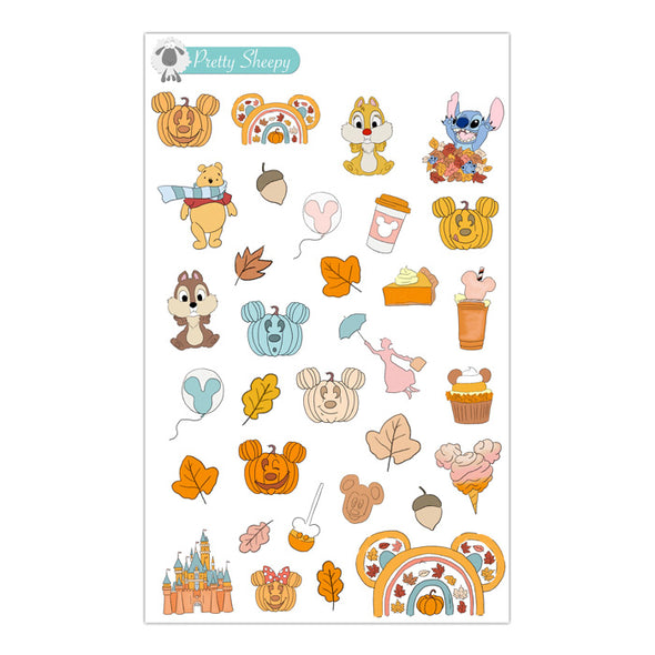 Magical Fall Decoration Stickers