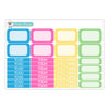 Magical New Year Planner Stickers Collection