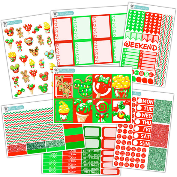 Merry Treats Planner Stickers Collection