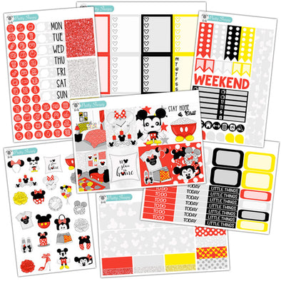 No Place Like Home Planner Stickers Collection