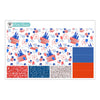 Patriotic Clubhouse Planner Stickers Collection
